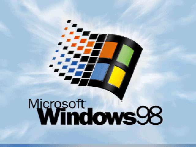 Windows 98 загрузочный экран (1998)