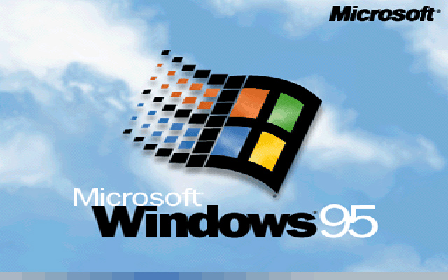Windows 95 загрузочный экран (1995)